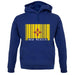 New Mexico  Barcode Style Flag unisex hoodie