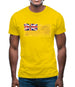 Niue Grunge Style Flag Mens T-Shirt