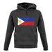 Philippines Grunge Style Flag unisex hoodie