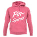 Pin-Spired unisex hoodie