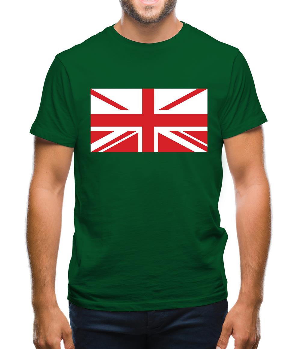 Poland Union Jack Mens T-Shirt