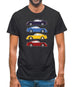 911 Carrera Rs 4 Colours Mens T-Shirt