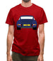 911 Carrera Rs Albert Mens T-Shirt