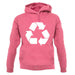 Recycling Symbol unisex hoodie