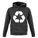 Recycling Symbol unisex hoodie