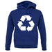 Recycling Symbol unisex hoodie