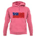 Samoa Grunge Style Flag unisex hoodie