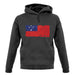 Samoa Grunge Style Flag unisex hoodie