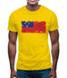 Samoa Grunge Style Flag Mens T-Shirt