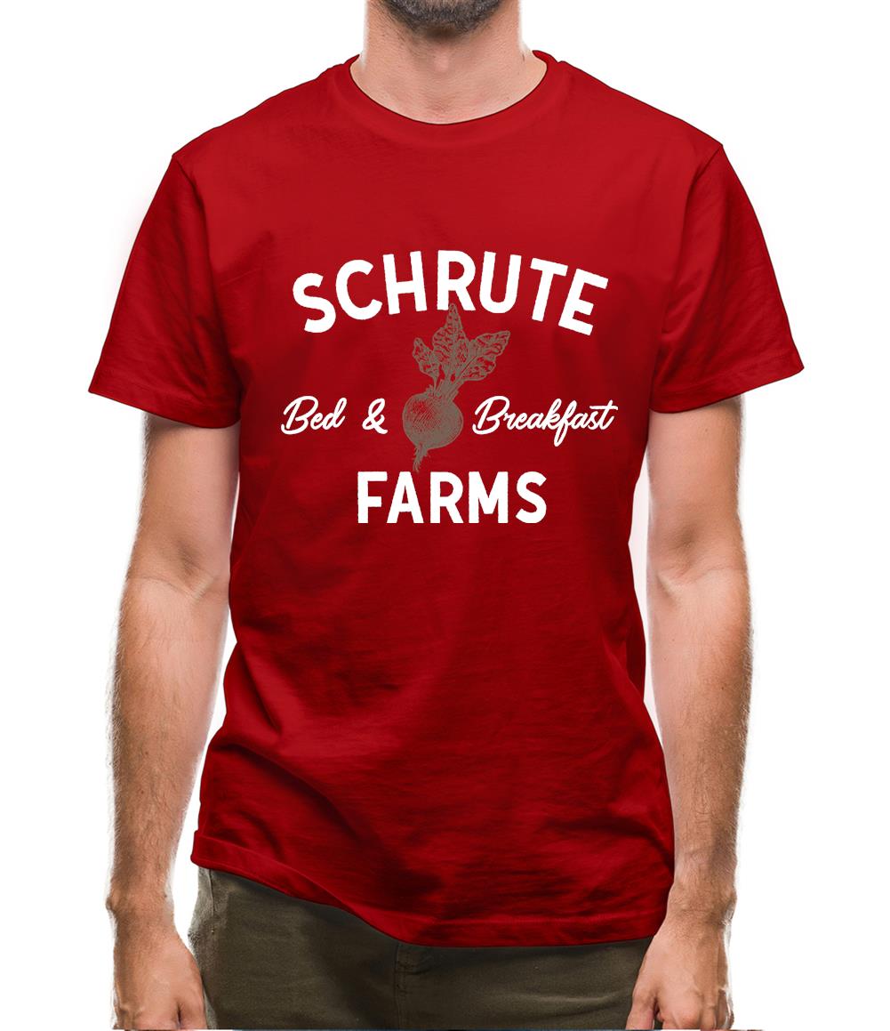 Schrute Farms, Bed and Breakfast Mens T-Shirt