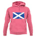 Scotland Grunge Style Flag unisex hoodie