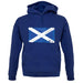 Scotland Grunge Style Flag unisex hoodie