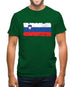 Slovenia Grunge Style Flag Mens T-Shirt