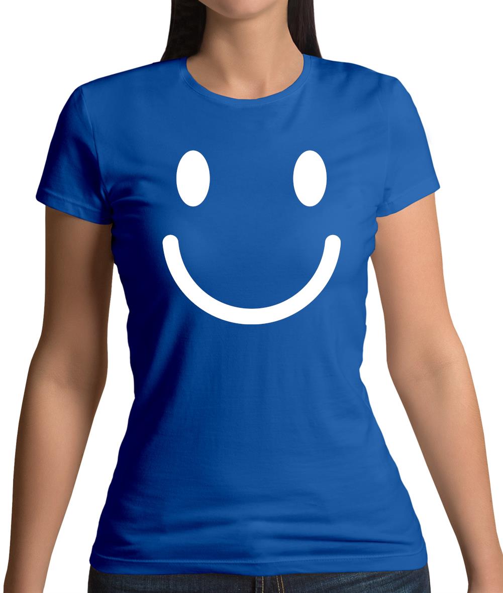 Smiley Face Womens T-Shirt