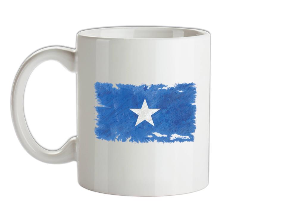 Somalia Grunge Style Flag Ceramic Mug