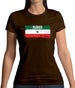 Somaliland Grunge Style Flag Womens T-Shirt