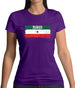 Somaliland Grunge Style Flag Womens T-Shirt