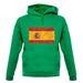 Spain Grunge Style Flag unisex hoodie