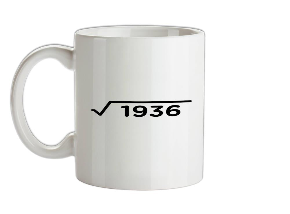 Square Root Birthday 44 Ceramic Mug