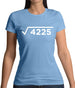 Square Root Birthday 65 Womens T-Shirt