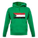 Sudan Grunge Style Flag unisex hoodie