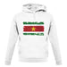 Suriname Grunge Style Flag unisex hoodie