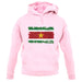 Suriname Grunge Style Flag unisex hoodie