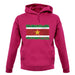 Suriname Grunge Style Flag unisex hoodie