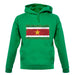 Suriname Grunge Style Flag unisex hoodie