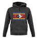 Swaziland Grunge Style Flag unisex hoodie