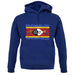 Swaziland Grunge Style Flag unisex hoodie