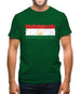 Tajikistan Grunge Style Flag Mens T-Shirt