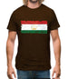 Tajikistan Grunge Style Flag Mens T-Shirt