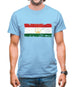 Tajikistan Grunge Style Flag Mens T-Shirt