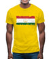 Tajikistan Grunge Style Flag Mens T-Shirt