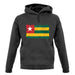 Togo Grunge Style Flag unisex hoodie