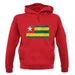 Togo Grunge Style Flag unisex hoodie