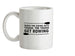 When The Going Gets Tough, (Rowing) Ceramic Mug