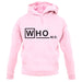 Who M.D unisex hoodie