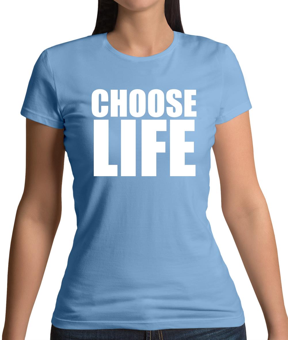 choose life soft long sleeve t-shirt tee-shirt manches longues femme