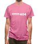 ERROR 404 interest in your problem not found Mens T-Shirt