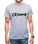 Alpha Nerd Mens T-Shirt