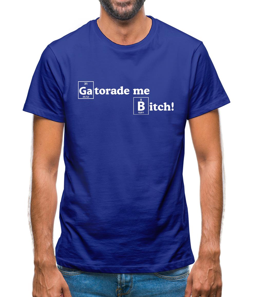 blue gatorade shirt