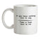 If you have nothing nice to say, take a seat next to me Ceramic Mug