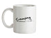 Camping It's Intense! Ceramic Mug