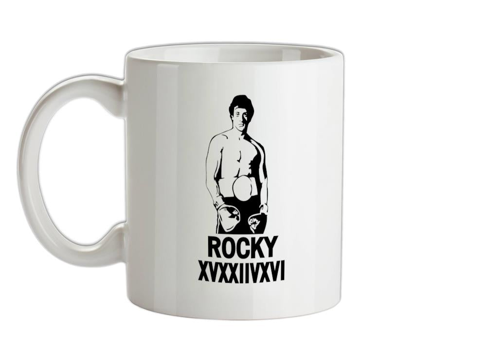 Rocky XVXXIIVXVI Ceramic Mug