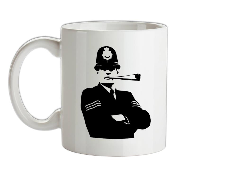 Bent cops burn crops Ceramic Mug