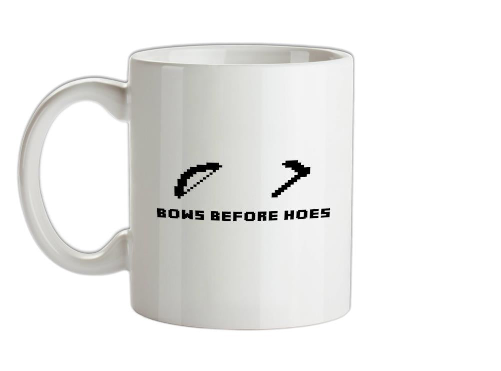 Bows Before Hoes Ceramic Mug