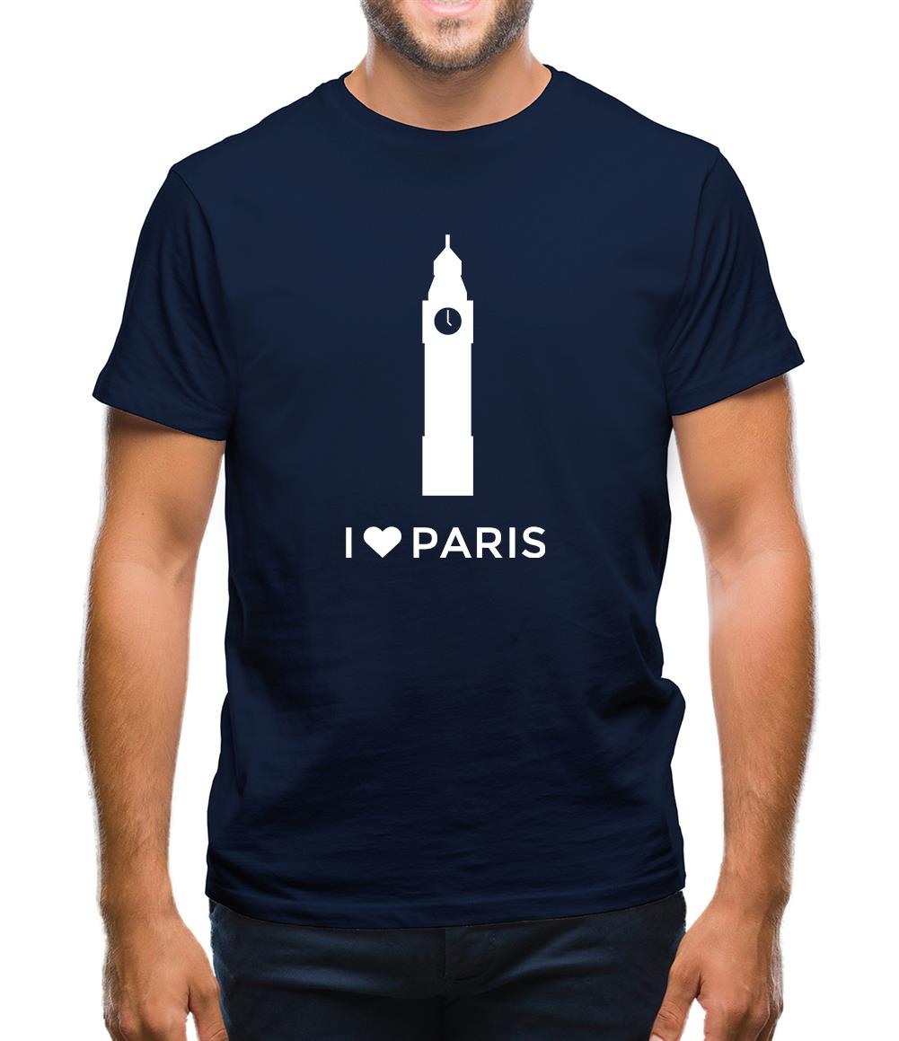 I Love Paris Mens T-Shirt