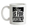 Sleep Is For Mortals Ceramic Mug